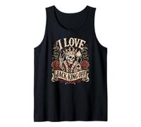Poker Tournament I Love Jack King Off Funny Poker Player Tank Top