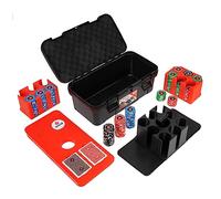 PokerStars 300 Piece On-The-Go Chip Set | Authentic Casino Feel, Clay Composite Chips, Portable Case with Accessories | Premium Quality Ideal for Home Poker Nights & Travel Gaming