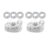 PokFhgur 100pcs NFC Tags,NFC Cards,NFC Stickers Ntag215 NFC Tag NFC Coin Cards for TagMo, NFC Enabled Mobile Phones and Devices