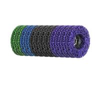 PokFhgur 12 Pack 4 Kinds Paint Strip Discs 4x5/8inch Angle Grinder Stripper Wheels for Removing Paint Rust and Oxides of Metal