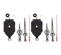 PokFhgur 2 Set DIY Clock Movement Kit Oscillating Movement with Hands Quartz Clock Repair Parts Replacement Parts K