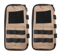 PokFhgur 2X Heavy Duty Small Tool Bag Pouch Portable Utility Organizer Case Perfect for, Motorcycle, Road Bike, Electricians