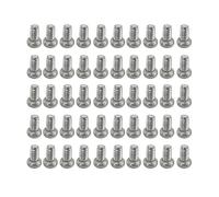 PokFhgur 60pcs M2 x 4mm 304 Stainless Steel Round Head Screws Bolt