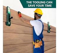 PokFhgur 7/16Inch Lap Composite Siding Protractor Siding Tools Siding Mounting Block Gauges