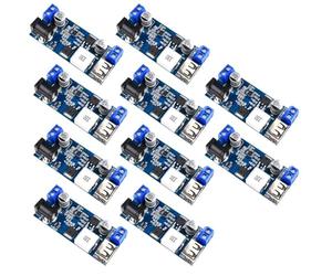 PokFhgur DC 5V6A Step-Down Module 12V24V to 5V Power Converter USB Charging 5A High Power 30W 10 Pcs