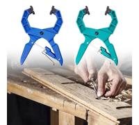 PokFhgur Flexible Clamp for Complex Shaped Objects-0 to 180 Degree Positioning Tool Fixation Cyan