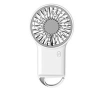 PokFhgur Foldable Handheld Fan Portable Mini Fan Rechargeable Suitable for Mountaineering, A