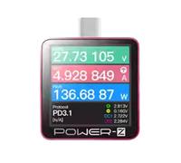 PokFhgur KM003C Portable Type-C Fast Charging Tester 240W Max PD3.1 QC5.0 Digital Voltmeter Ammeter Power Bank Tester