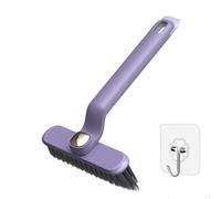 PokFhgur Multifunction Rotating Crevice Cleaning Brush Hard Bristle Space Brush Plastic for Bathroom&Kitchen B