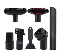 PokFhgur Vacuum Cleaner Accessory Set, Universal Nozzles 32-35 mm, Including Crevice Nozzle, Car Nozzle and Upholstery Brush