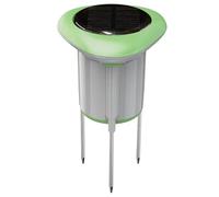 PokFhgur Wireless Smart App Remote Control Solar Powered Waterproof IP66 Soil Temperature Humidity Moisture Sensor