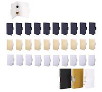 Pokinge 30Pcs Perfume Sample Packaging Paper,Refillable Vertical Perfume Sample Paper Card Holder Foldable Drip Bottle Packaging Organizer