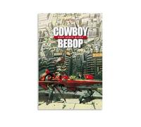 POKKMNJB Cowboy Bebop Anime Posters Aesthetic Canvas Wall Art Print Home Decor for Bedroom Living Room12x18inch(30x45cm) Unframe-style