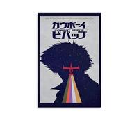 POKKMNJB Cowboy Bebop Anime Posters Aesthetic Canvas Wall Art Print Home Decor for Bedroom Living Room12x18inch(30x45cm) Unframe-style