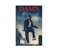 POKKMNJB Kendrick Poster Lamar Damn Posters Aesthetic Canvas Wall Art Print Home Decor for Bedroom Living Room24x36inch(60x90cm) Unframe-style