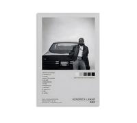POKKMNJB Kendrick Poster Lamar Gnx Album Posters Aesthetic Canvas Wall Art Print Home Decor for Bedroom Living Room08x12inch(20x30cm) Unframe-style