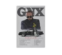 POKKMNJB Kendrick Poster Lamar Gnx Album Posters Aesthetic Canvas Wall Art Print Home Decor for Bedroom Living Room24x36inch(60x90cm) Unframe-style