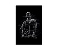 POKKMNJB Xxxtentacion Rapper Posters Aesthetic Canvas Wall Art Print Home Decor for Bedroom Living Room12x18inch(30x45cm) Unframe-style