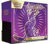 PokÃmon TCG: Scarlet and Violet Elite Trainer Box - Miraidon (1 Full Art Promo Card, 9 Boosters and Premium Accessories)