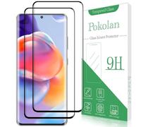 Pokolan 2 Pack Screen Protector for Samsung Galaxy S21 Ultra Tempered Glass, 3D Curved Dot Matrix, High Sensitive, Bubble Free, Anti-Scratch, Easy to Install