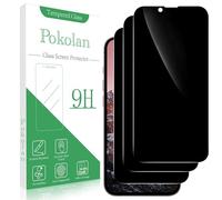 Pokolan 3 Pack Privacy Screen Protector for iPhone 17e 6.1-Inch