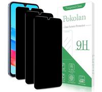 Pokolan 3 Pack Privacy Screen Protector for Samsung Galaxy A15 5G, Anti Spy Tempered Glass, 9H Hardness, Case Friendly, Anti Scratch, No Bubbles, Easy to Install