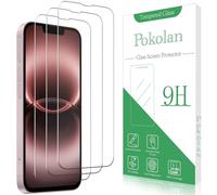Pokolan 3 Pack Screen Protector for iPhone 17e 6.1-Inch Tempered Glass