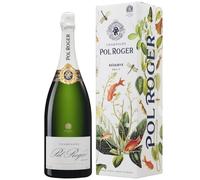 Pol Roger Brut Reserve NV Champagne Magnum Gift Boxed 150cl
