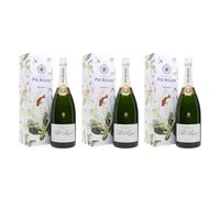 Pol Roger | Champagne 12.5% ABV | 3 x 150cl | Presented in a luxurious 150 ottle with gift box, it blends Chardonnay, Pinot Noir and Pinot Meunier to deliver a.