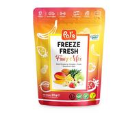 Pol’s Freeze Fresh - Fruit Mix, Crispy Freeze-Dried Fruit Snack - 10 Pack - 100% Real Apple, Strawberry, Mango, Pineapple & Banana - Vegan, Gluten-Free, No Added Sugar - Healthy Snacks