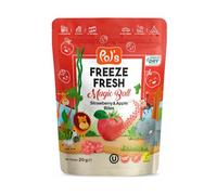 Pol’s Freeze Fresh - Magic Ball Strawberry & Apple Bites, Crispy Freeze-Dried Fruit Snack - 10 Pack - 100% Real Fruit - Vegan, Gluten-Free, No Added Sugar - Healthy Snacks for Kids