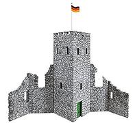 POLA 331020 Castle Ruin, Accessories for Model Railway, Model Making
