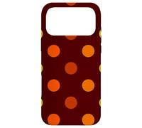 Pola Dots Brown Fall Pattern Cozy Autumn Pola Dot Case for iPhone 17 Pro Max