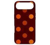 Pola Dots Brown Fall Pattern Cozy Autumn Pola Dot Case for iPhone Air
