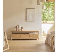 Pola - Solid oak TV unit 150 cm Natural