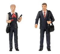 Pola Swiss Train Attendants (2) Figure Set G Gauge PO331526