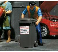 Pola Wheelie Bins Grey (2) Kit G Gauge PO333205