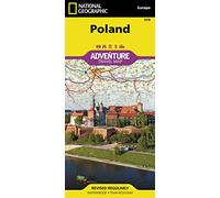 Poland Adventure Map by National Geographic - Waterproof Travel Map with Roads, Hiking Trails & National Parks - Foldable Outdoor Map for Backpacking ... (National Geographic Adventure Map, 3330)