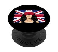Poland Britain Flags Roots British Polska Heritage Polish PopSockets Adhesive PopGrip