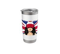 Poland Britain Flags Roots British Polska Heritage Polish Stainless Steel Insulated Tumbler
