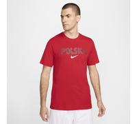 Poland Crest Men's Nike Football T-Shirt - Red - Cotton XXL