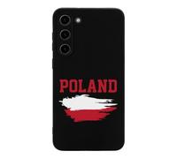 Poland Flag Novelty Phone Cases Compatible With Galaxy S23/Plus/Ultra Slim TPU Protective Cover Case Printed Protector