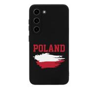 Poland Flag Novelty Phone Cases Compatible With Galaxy S23/Plus/Ultra Slim TPU Protective Cover Case Printed Protector