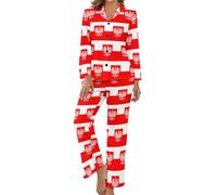 Poland Flag with White Royal Ea-gles Soft Pajama Set for Women Lapel Button Down Long Sleeve Pj Sleepwear Loungewear 2 Piece