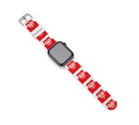 Poland Flag with White Royal Ea-gles Sports Watch Band Silicone Lightweight Waterproof Replacement Strap Compatible with IWatch 42mm/44mm