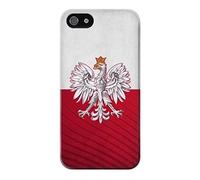 Poland Football Soccer Flag Case Cover For IPHONE 5 5S SE