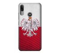 Poland Football Soccer Flag Case Cover For Motorola Moto E6 Plus, Moto E6s