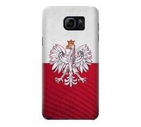 Poland Football Soccer Flag Case Cover For Samsung Galaxy S6 Edge Plus