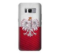 Poland Football Soccer Flag Case Cover For Samsung Galaxy S8 Plus