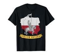 Poland Husaria Polish Winged Hussars Polska Flag T-Shirt